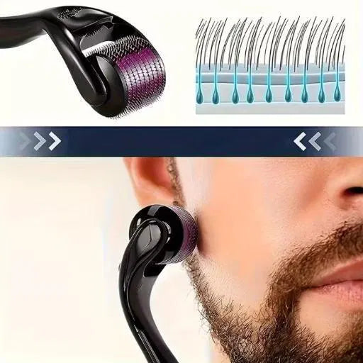 0.5mm Titanium Microneedle Derma Roller – At-Home Skincare Tool