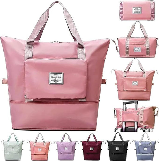 Expandable Folding Travel Bag for Women – Spacious, Lightweight & Stylish Travel Luggage