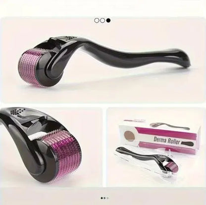0.5mm Titanium Microneedle Derma Roller – At-Home Skincare Tool